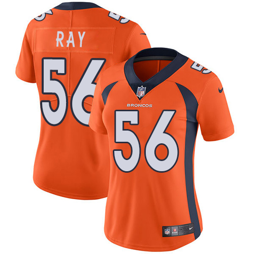 Nike Broncos #56 Shane Ray Orange Team Color Women's Stitched NFL Vapor Untouchable Limited Jersey - Click Image to Close